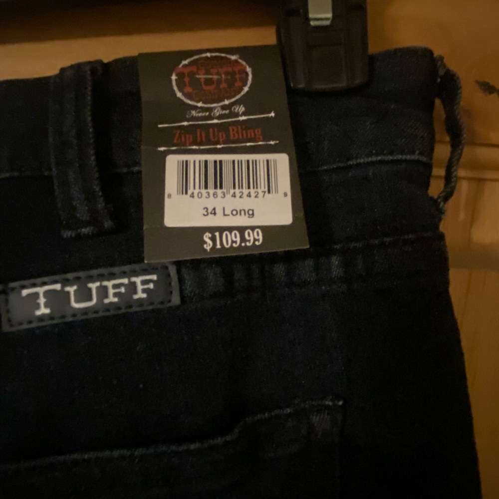 cowgirl tuff Jeans straight to blinged out flare - Picture 5 of 5